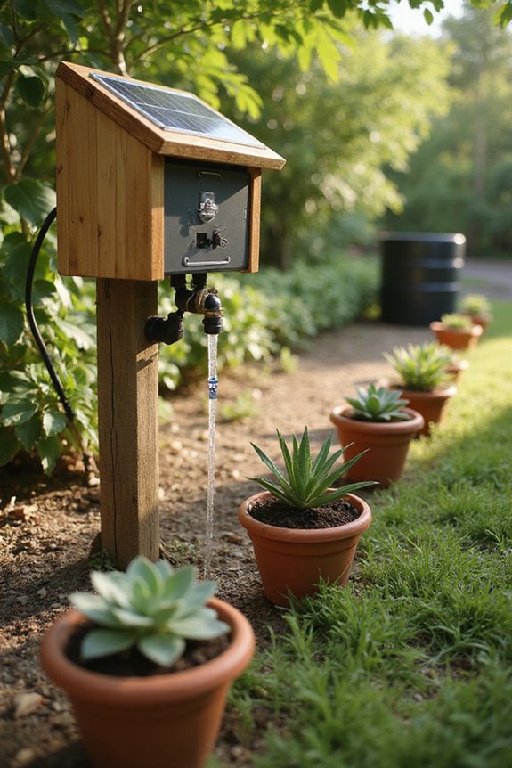 automated garden actuator integration