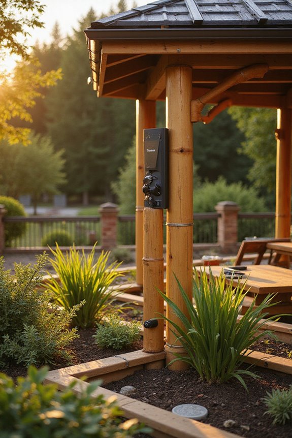 automated modern outdoor structures