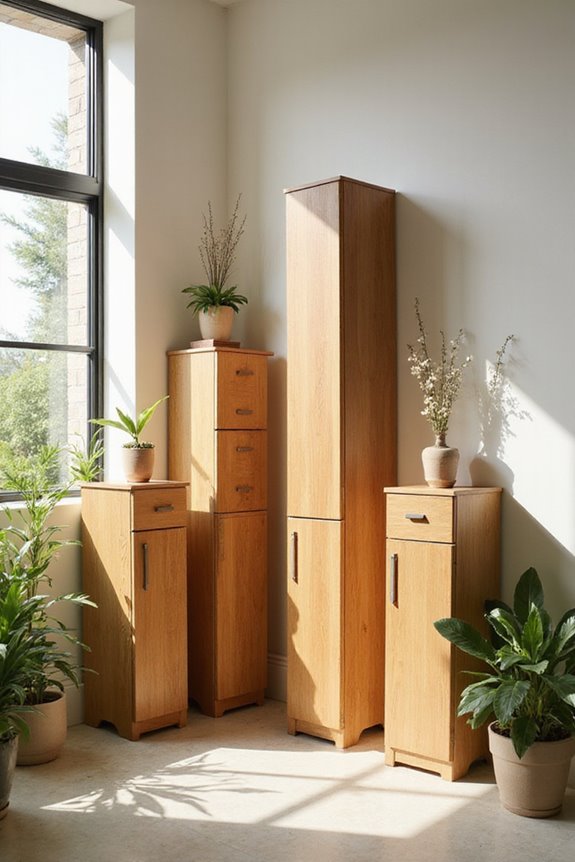 bamboo bathroom storage solutions