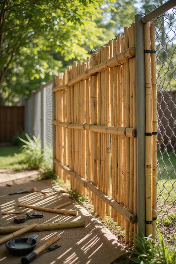 bamboo fence installation guide