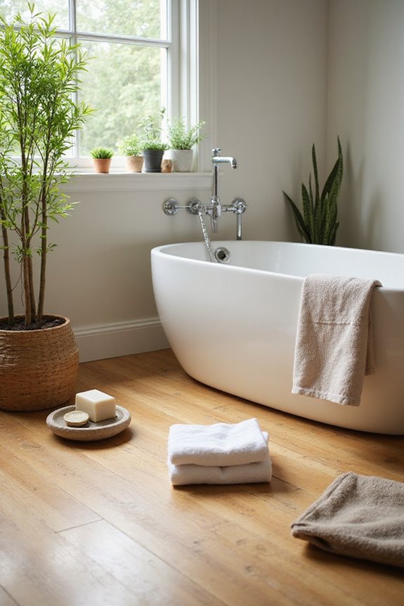 bamboo flooring bathroom considerations
