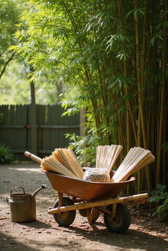 bamboo garden maintenance expenses