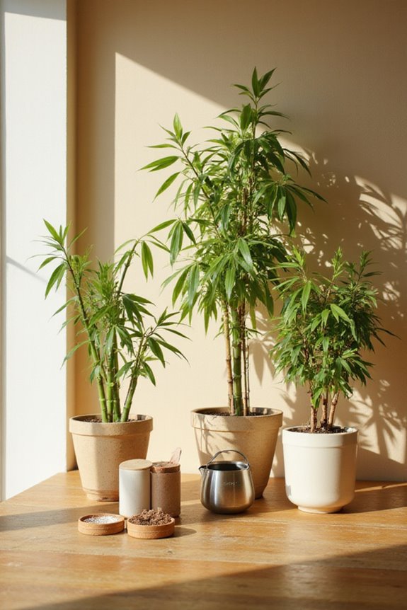 bamboo plant selection factors