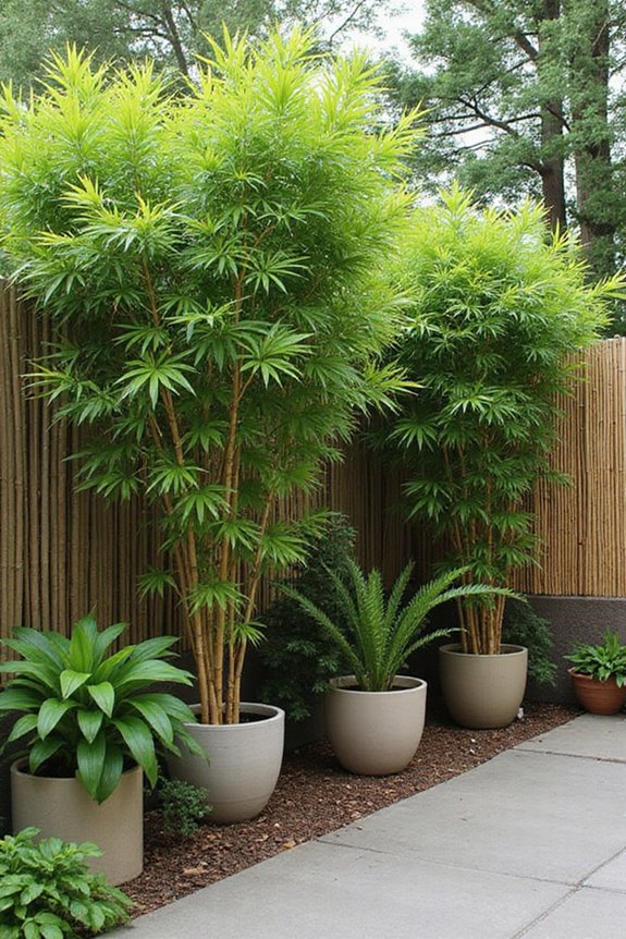 bamboo plants for privacy
