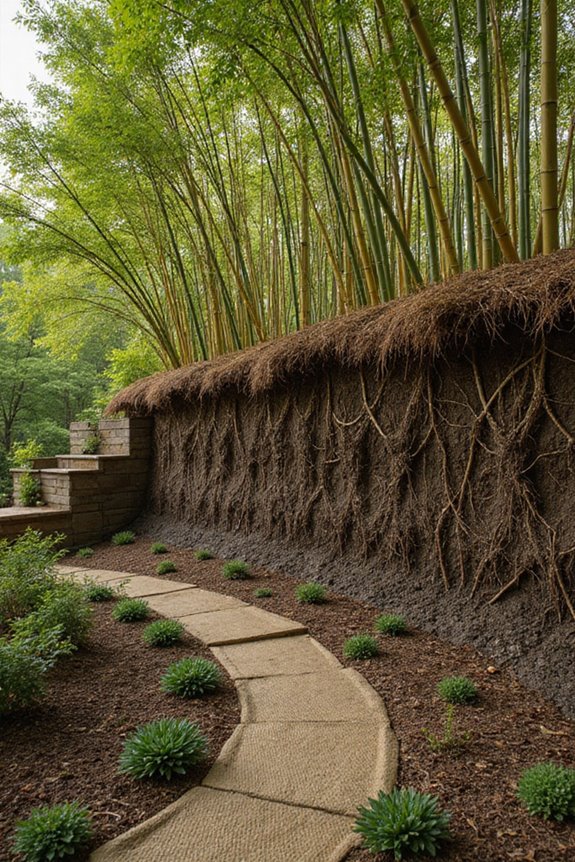 bamboo prevents soil erosion