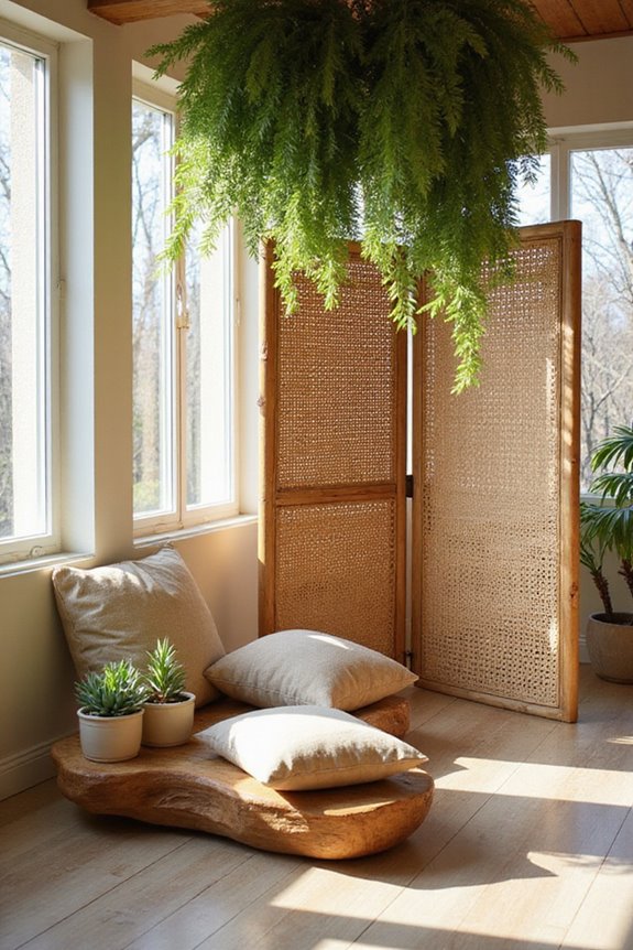 bamboo room dividers selection