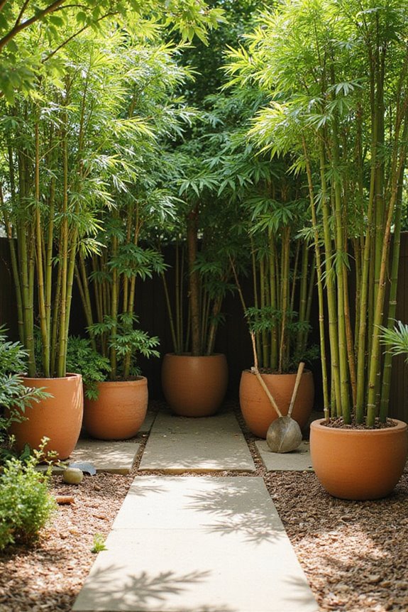 bamboo selection for outdoors