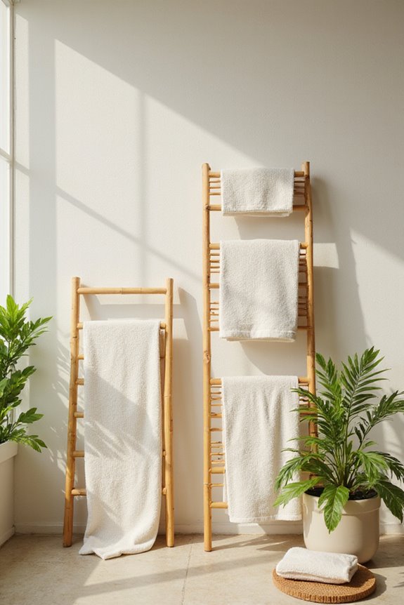 bamboo towel rack considerations