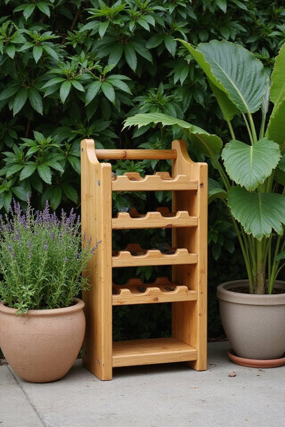 bamboo wine rack selection considerations
