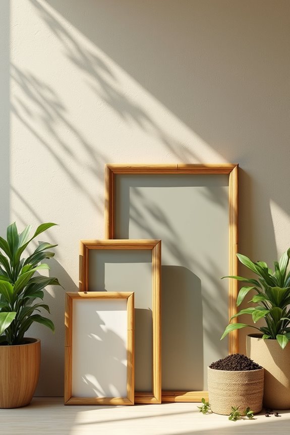 choosing bamboo mirror frames
