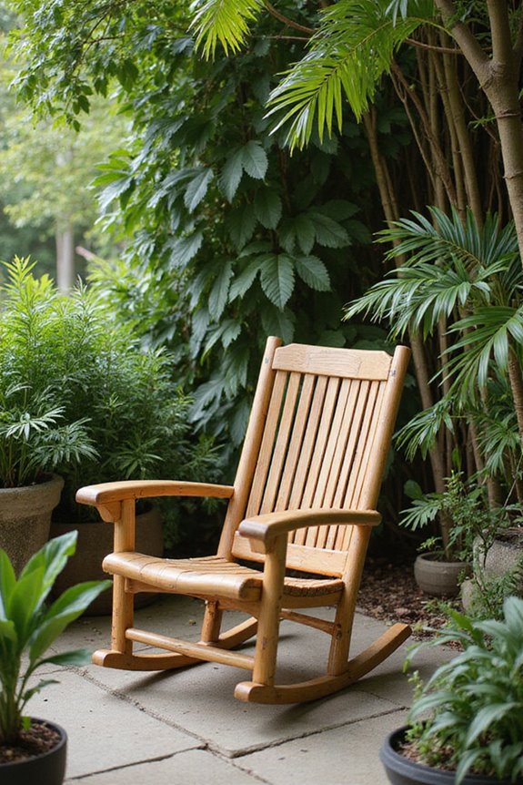 choosing bamboo rocking chairs