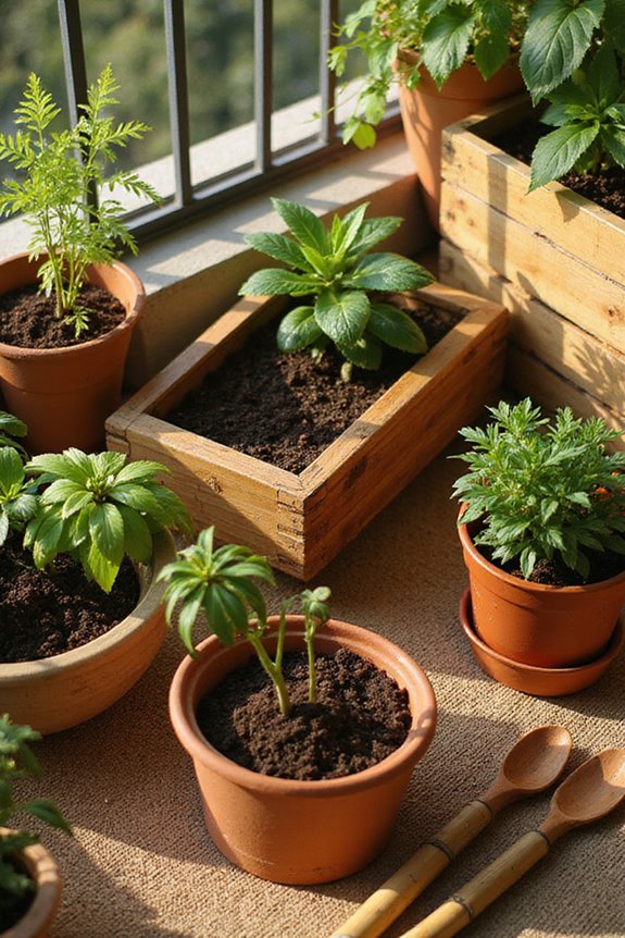 choosing ideal gardening containers