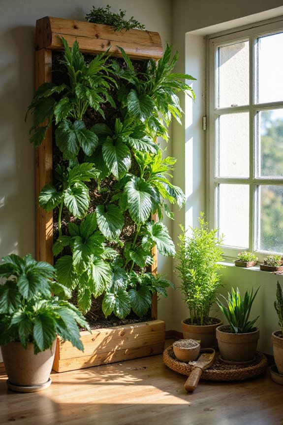 choosing indoor vertical gardens