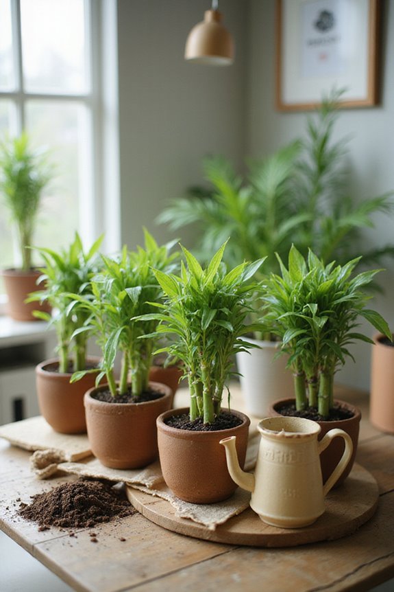 choosing mini bamboo plants