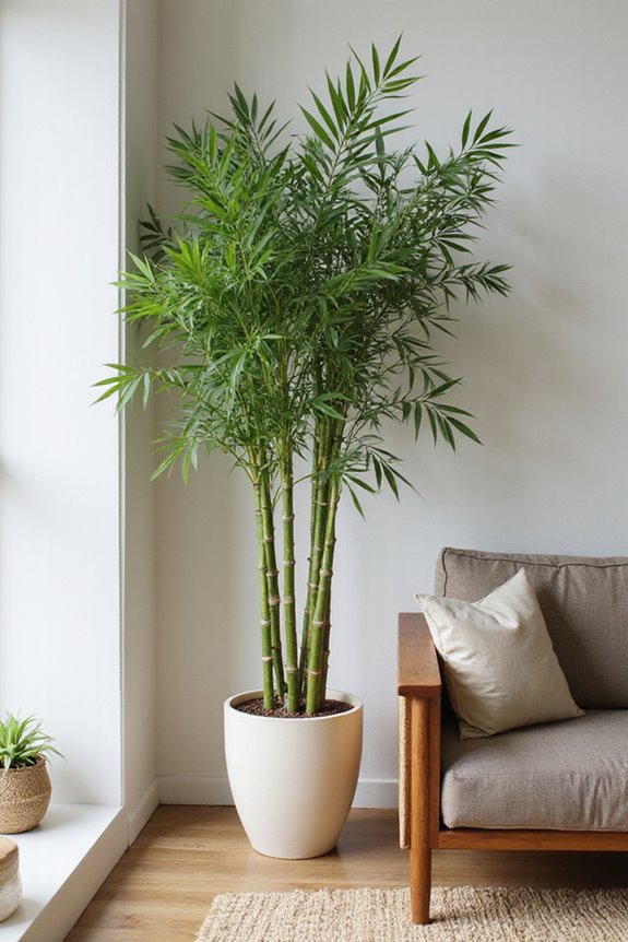 choosing tall bamboo plants