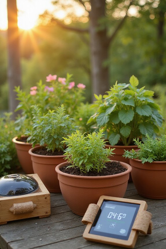 container garden monitoring systems