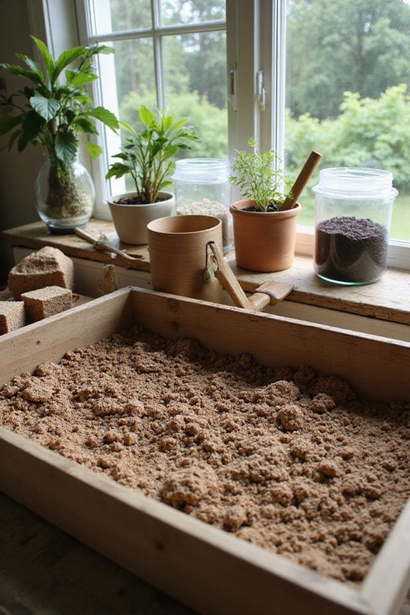 create balanced potting soil