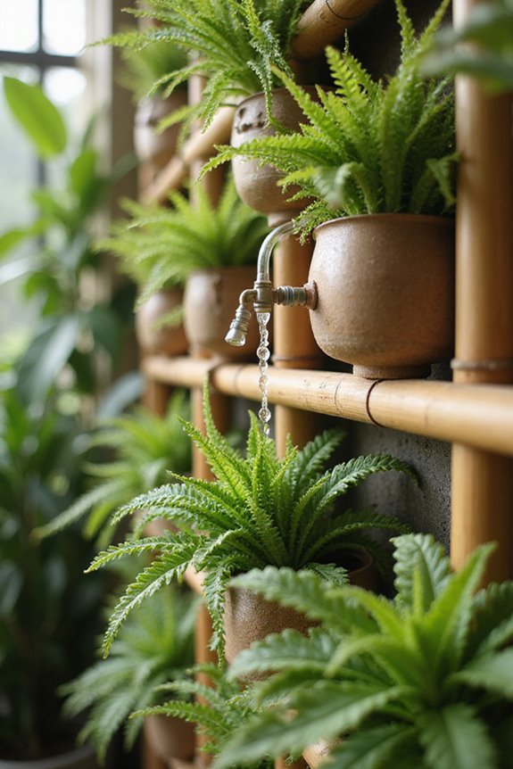 drippers and emitters installation