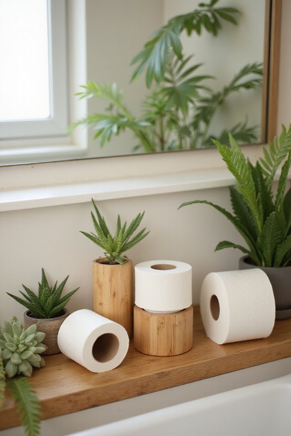 eco friendly bamboo bathroom accessories