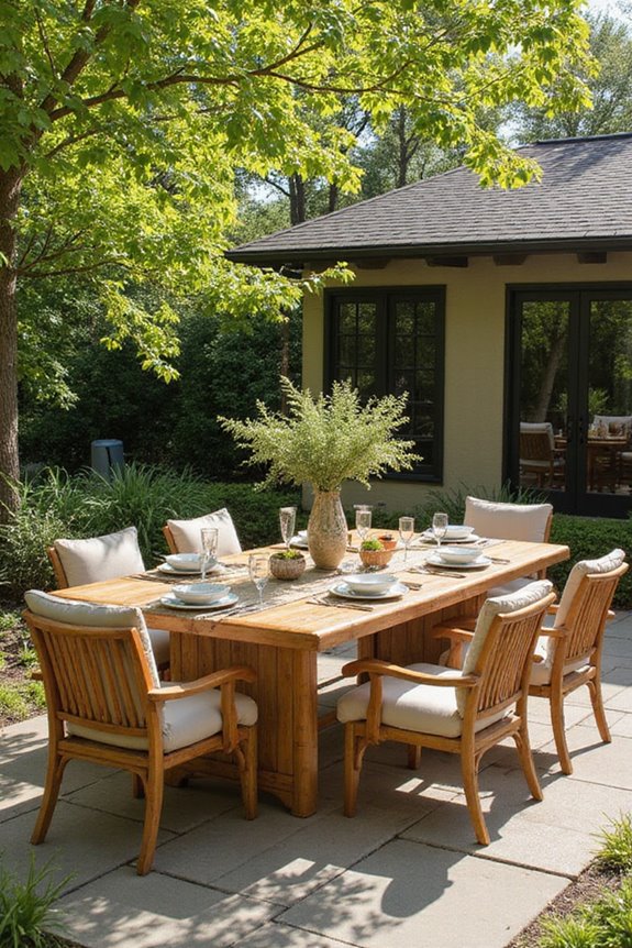 eco friendly bamboo outdoor furniture