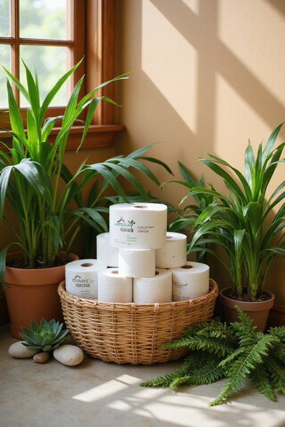 eco friendly bamboo toilet paper
