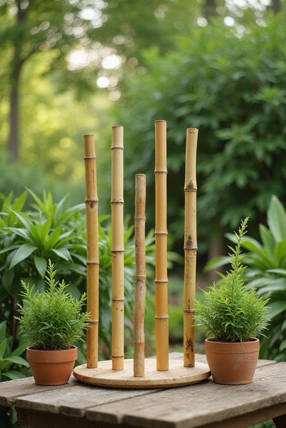 eco friendly gardening support sticks