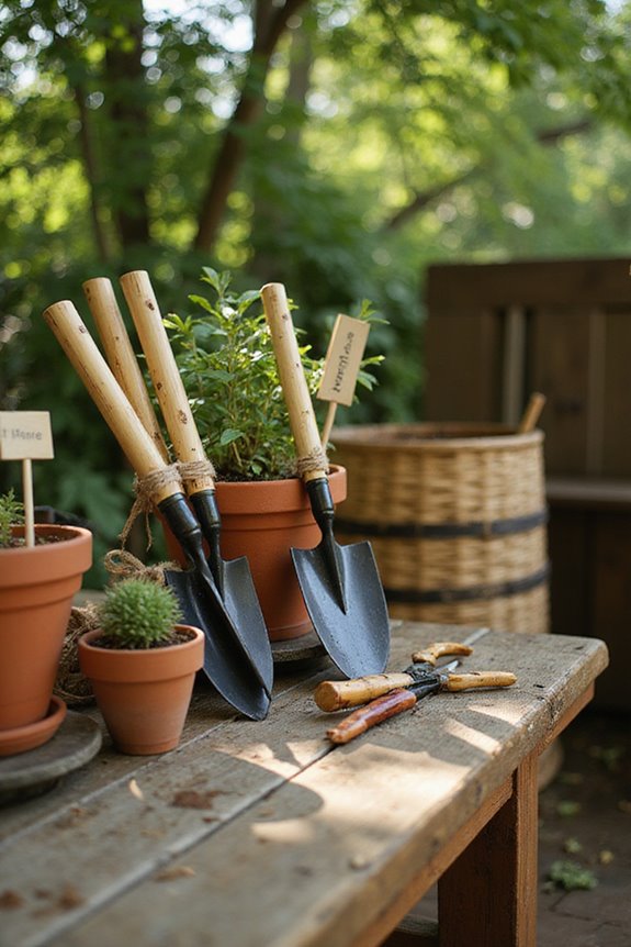 eco friendly gardening with bamboo