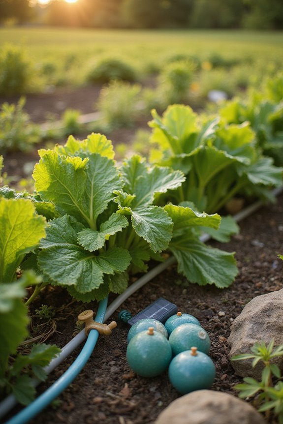 efficient irrigation for gardens