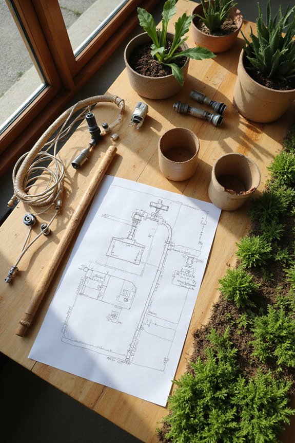 efficient water delivery layout