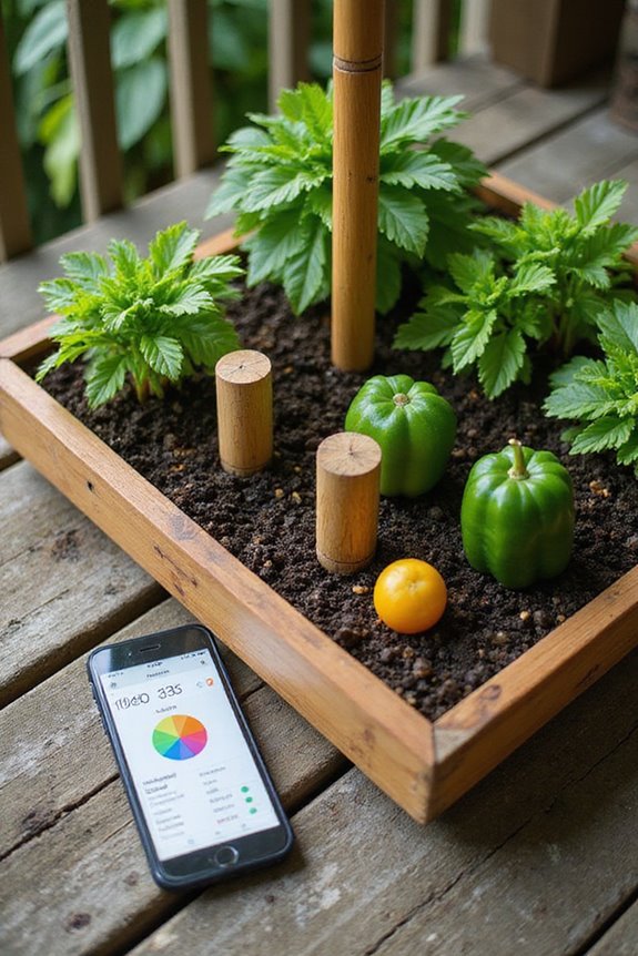environmental monitoring for gardening