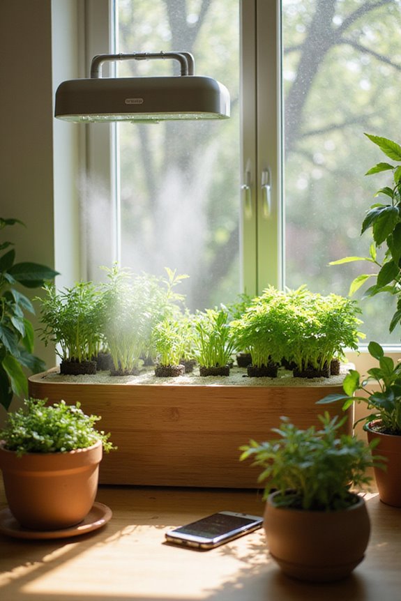 fogponics for efficient gardening