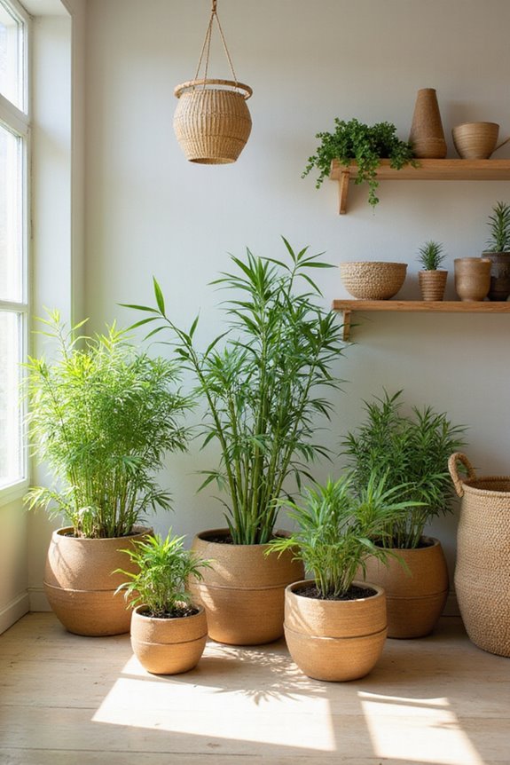 indoor bamboo plant selection