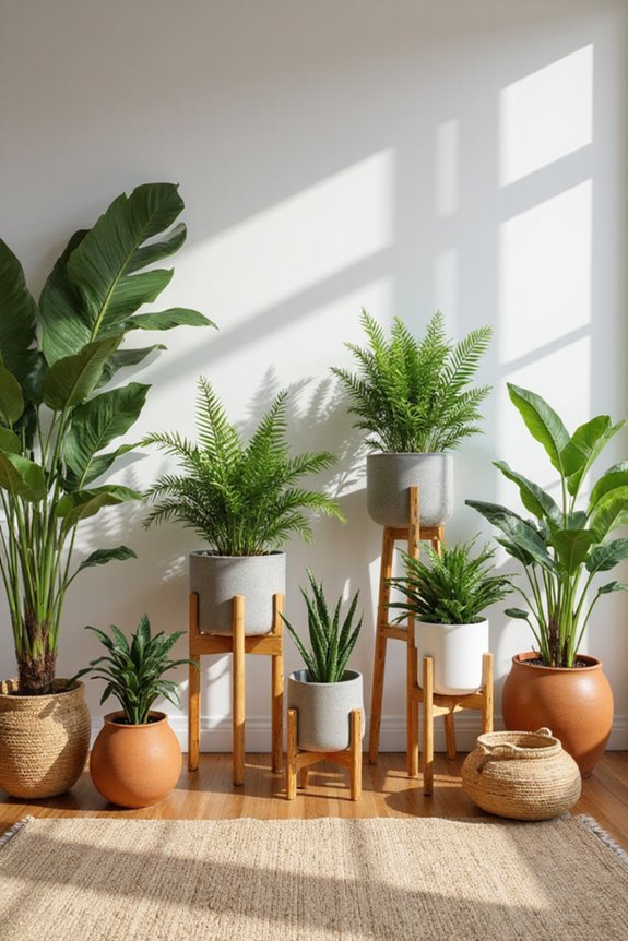 indoor plant stand options