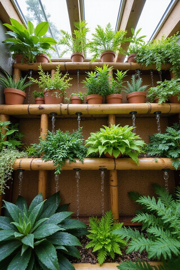 irrigation setups for walls