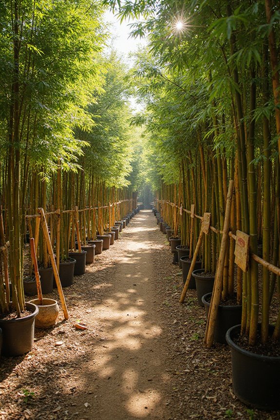 local bamboo nursery identification