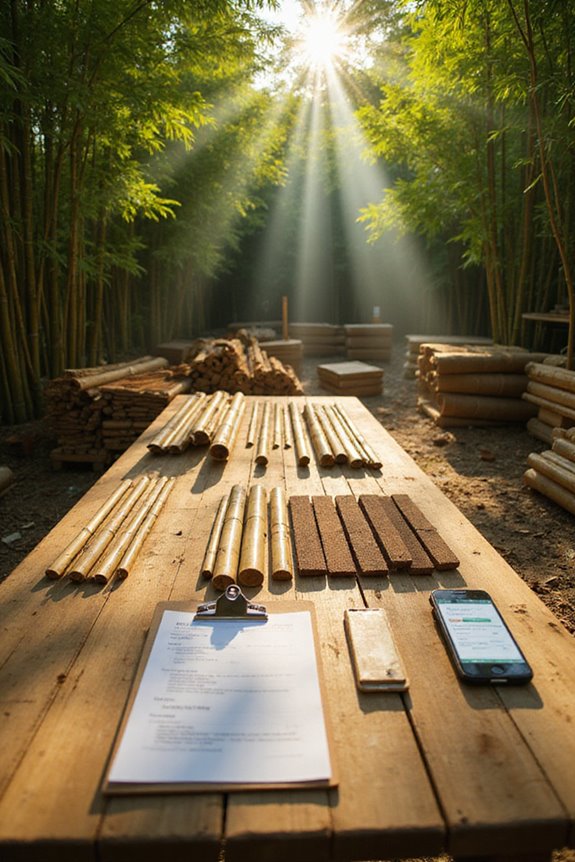 local bamboo supplier connections