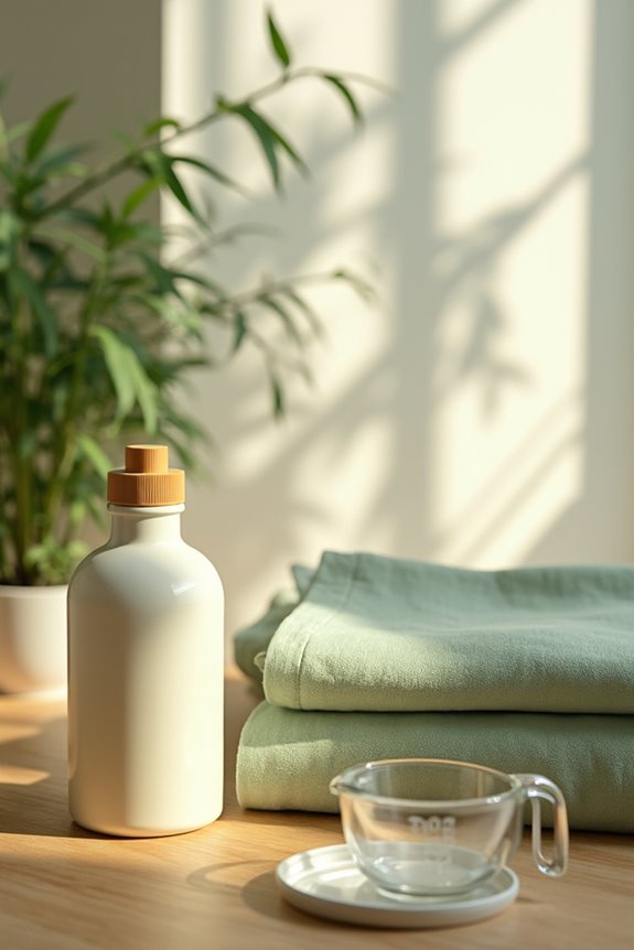 mild eco friendly detergent recommended