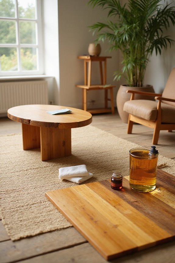 natural bamboo furniture maintenance