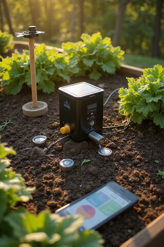 optimized garden monitoring system