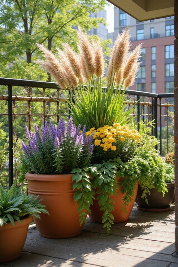 plant arrangement for aesthetics