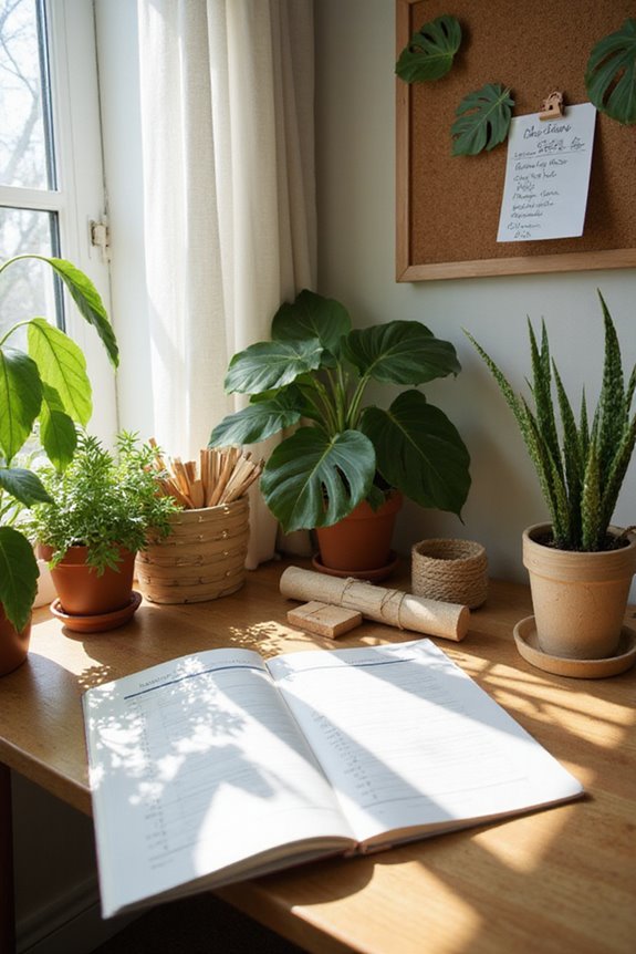 plant care schedule creation