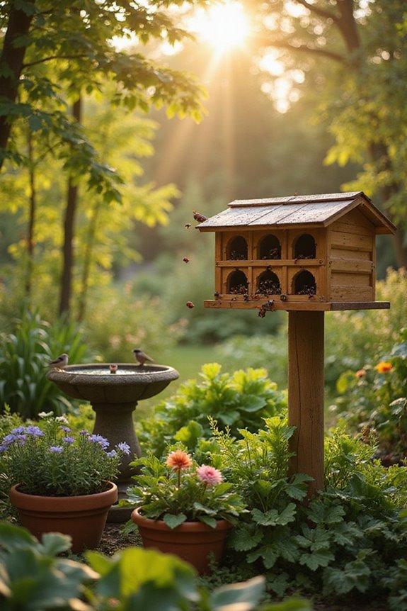 promote beneficial insects naturally