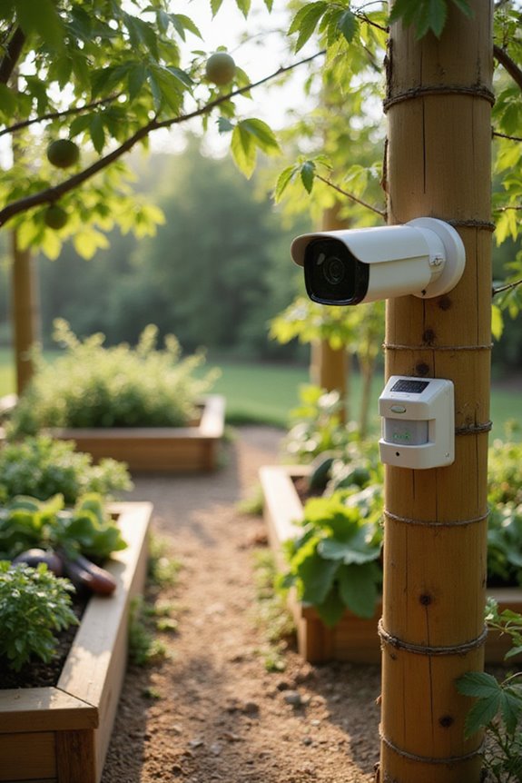 real time garden security monitoring