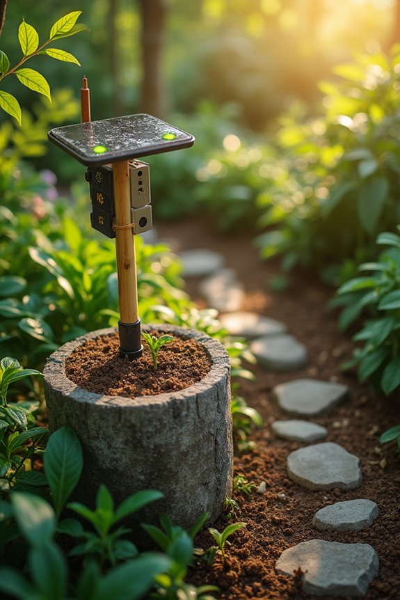 remote monitoring garden connectivity