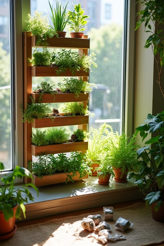 selecting plants for vertical gardens