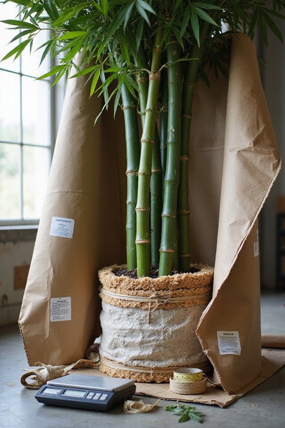 shipping bamboo plants considerations