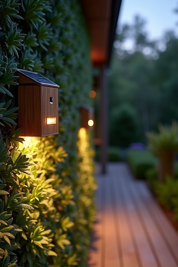 smart garden security lighting
