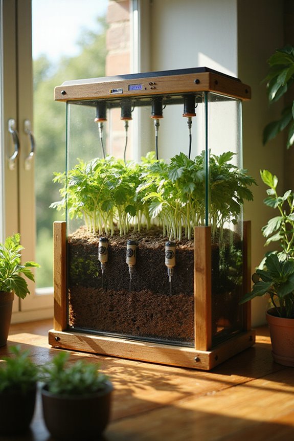 smart watering and nutrients