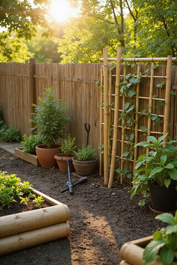 sustainable bamboo garden products