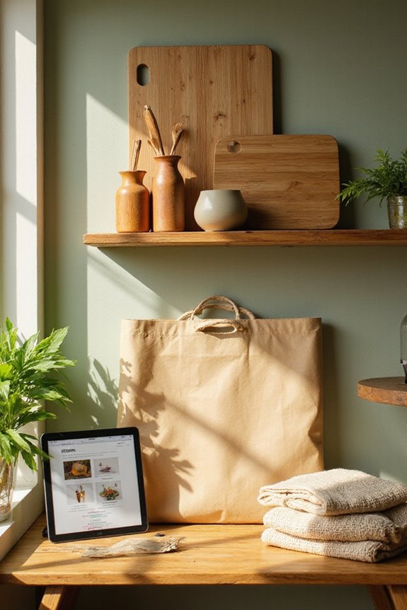 sustainable bamboo goods shopping